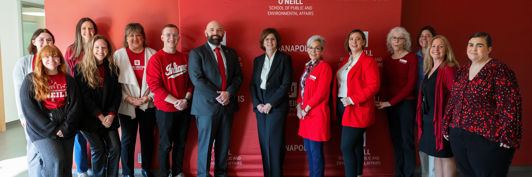 Group photo of the O'Neill Indianapolis staff