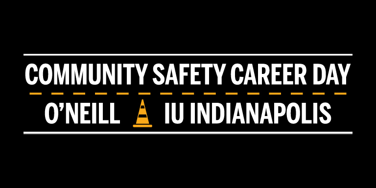 Graphic of the Community Safety Career Day logo.